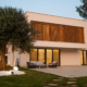 Ndriçim arkitektonik i jashtëm për vila nga Vitalux – dritë elegante dhe atmosferë natyrore.