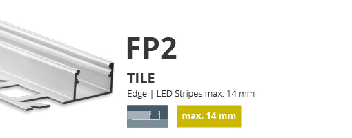 Profil alumini per shirit LED 1