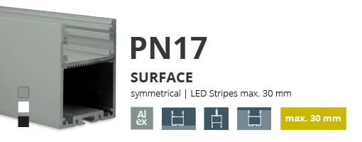 Profil alumini per shirit LED 11