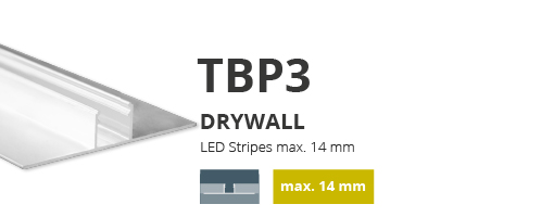 Profil alumini per shirit LED 18