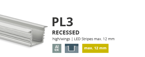 Profil alumini per shirit LED 5
