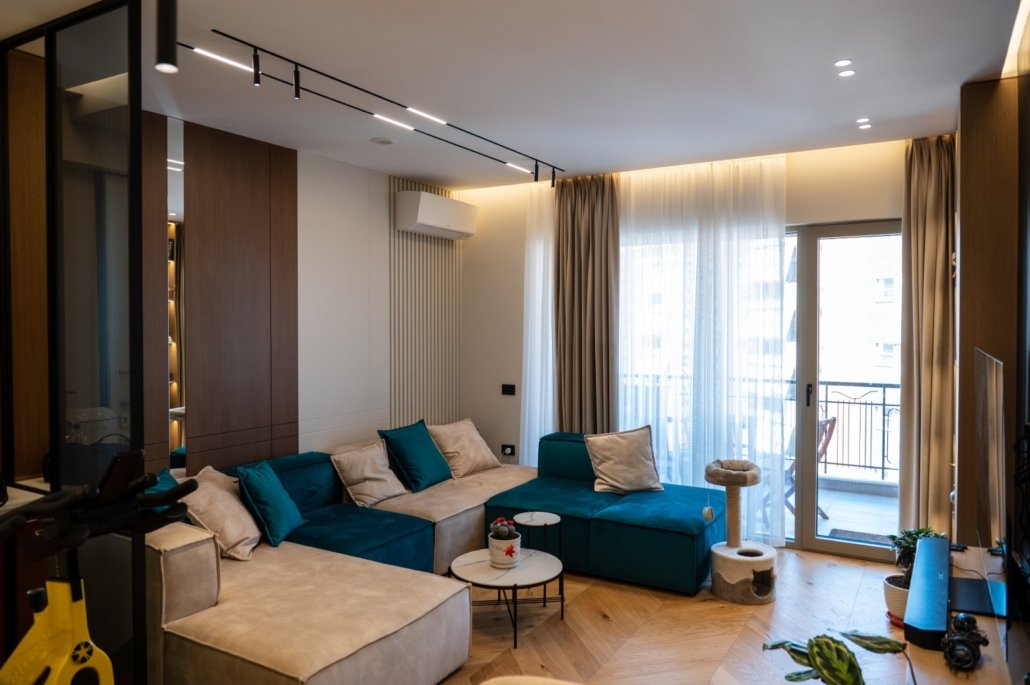 Ndriçim arkitektonik - Apartament Kompleksi Deliorgji